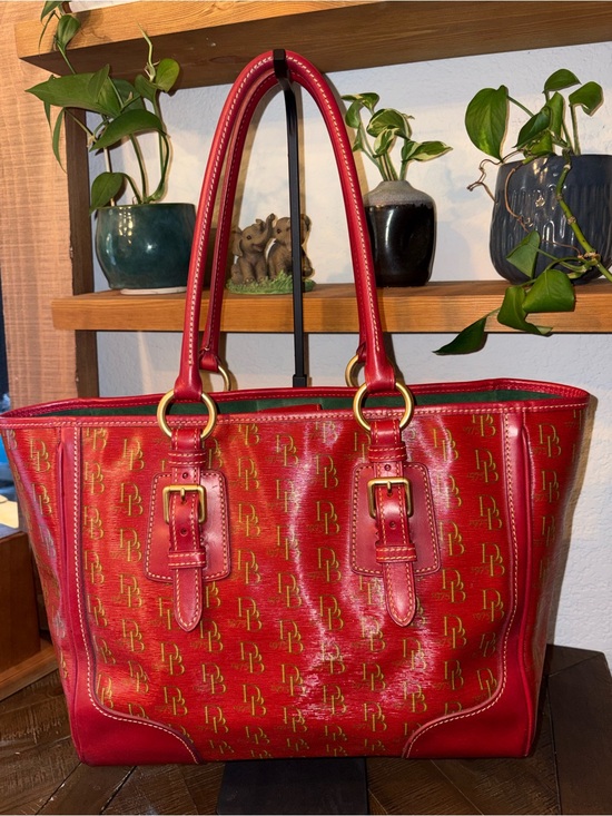 Dooney & Bourke Handbags - Dooney & Bourke Anniversary DB Monogram Large Tote Like New